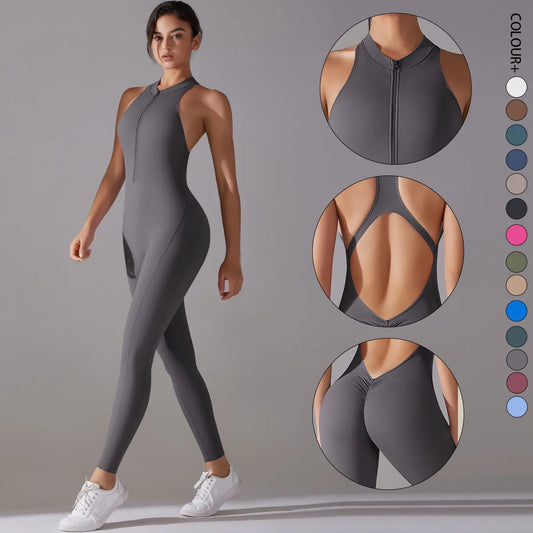 Butt-Lifting Bodysuit – Shapewear & Fitness Jumpsuit